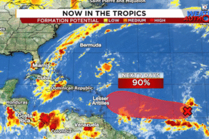 Alto potencial ciclónico Invest 91L mantiene a Puerto Rico en alerta